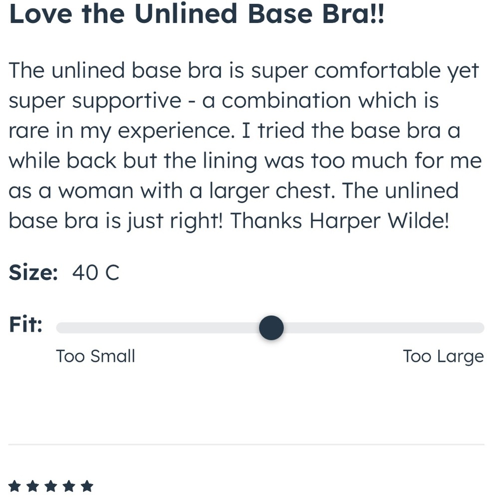 Like new Harper Wilde Base Unlined bra in 38C. Seriously such a good bra. - Picture 11 of 15